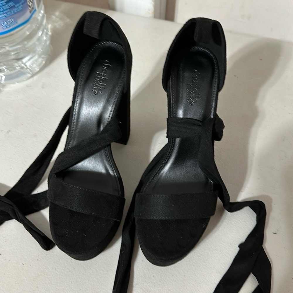 Black heels